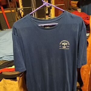 Travis Mathew Blue Palm Tee